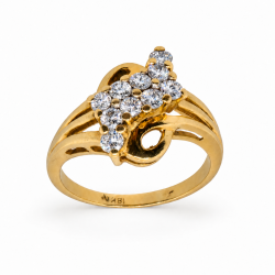 Pre Owned 18ct Diamond Ring ZC182